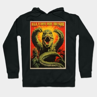 Vintage Reptilian Propaganda Poster T-Shirt Hoodie